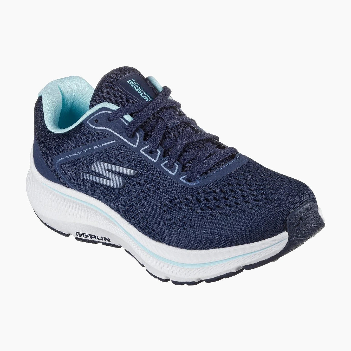 128607#NVBL-NAVY TEXTILE/BLUE TRIM