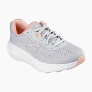 129365#LTGY-LIGHT GRAY TEXTILE/PEACH TRIM