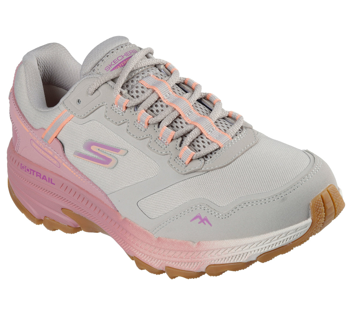 129526#NTPK-NATURAL LEATHER/PINK TRIM