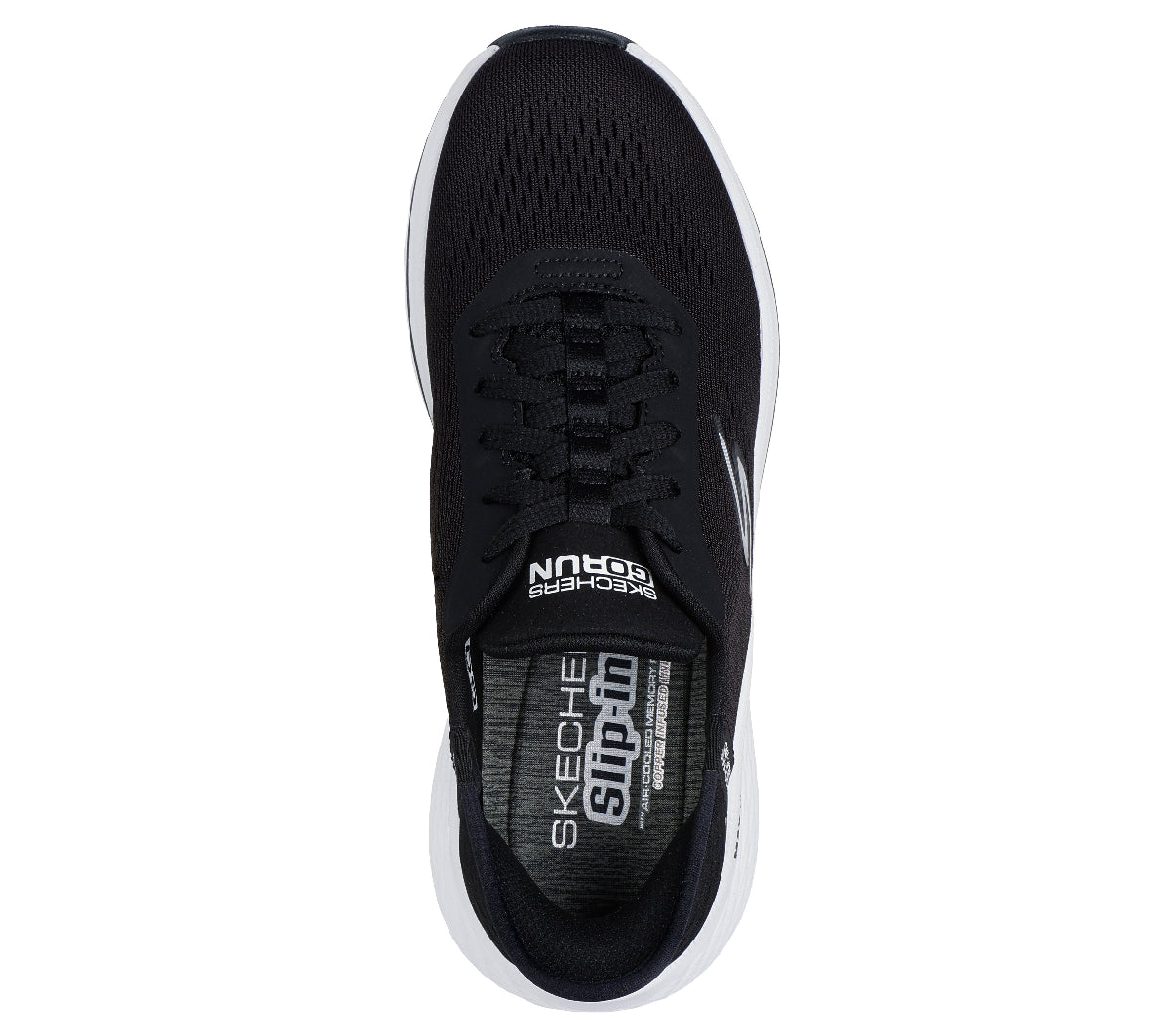 129606#BKW-BLACK TEXTILE/WHITE TRIM