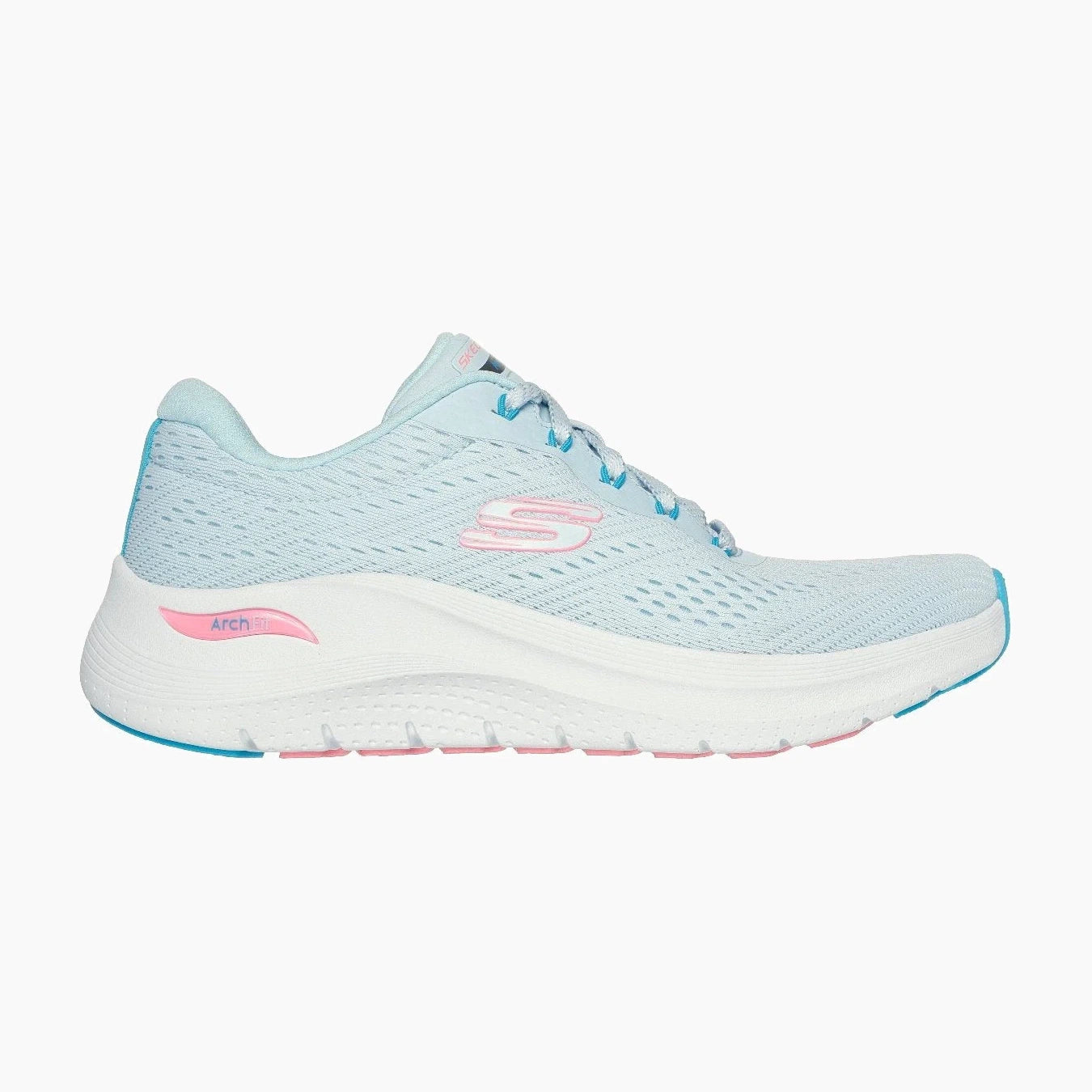 150051#LBMT/LIGHT BLUE MESH/TURQUOISE & PINK TRIM