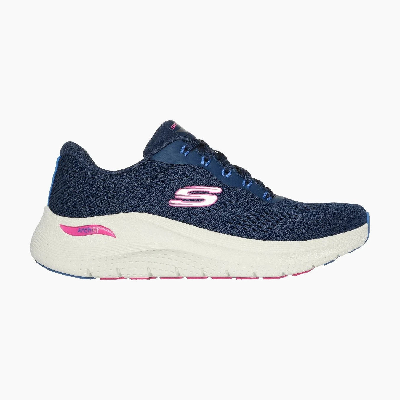 150051#NVMT/NAVY MESH/HOT PINK & BLUE TRIM