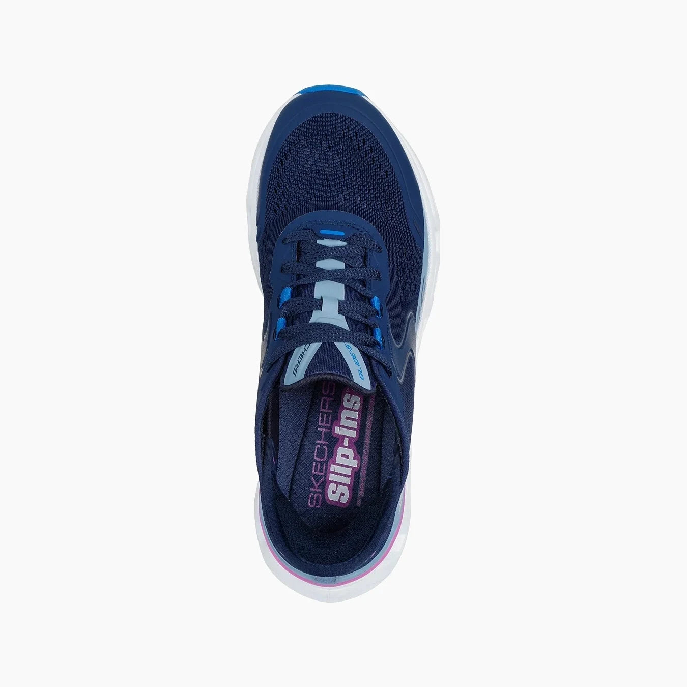 150510#NVBL-NAVY SYNTHETIC/MESH/BLUE TRIM