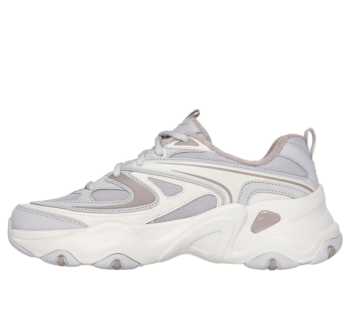 DLITES#LGMT-LIGHT GRAY LEATHER/MULTI TRIM