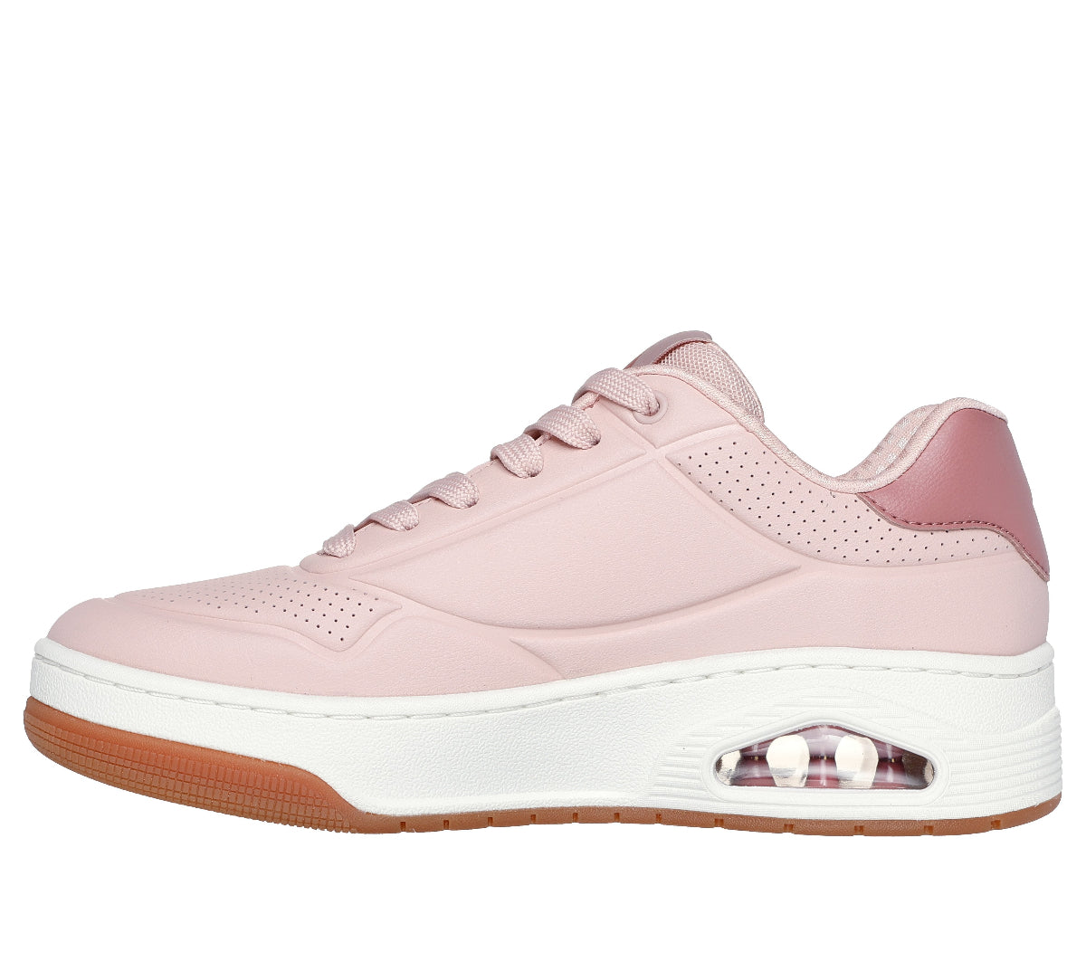 UNO#BLSH-BLUSH DURALEATHER/ROSE TRIM