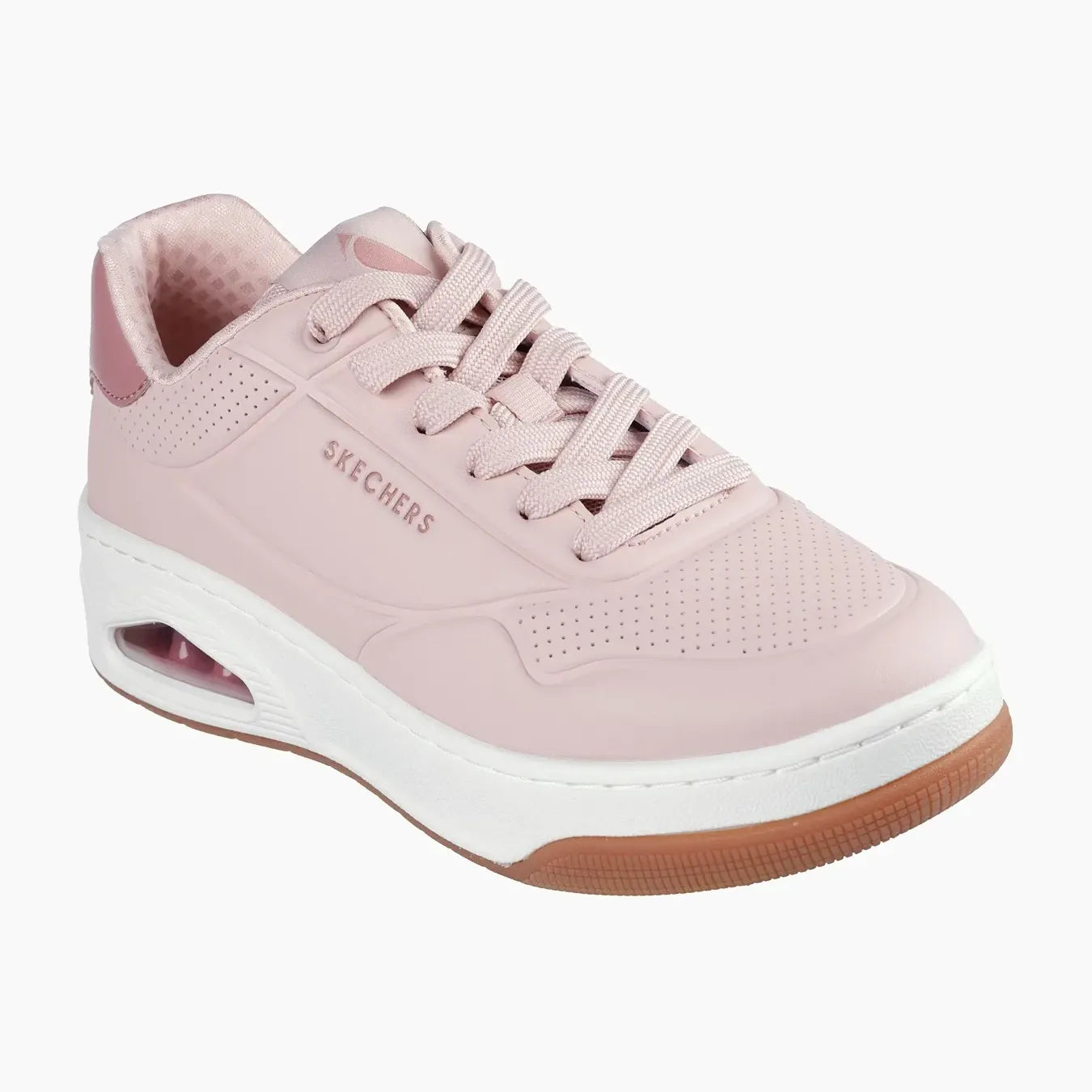 UNO#BLSH-BLUSH DURALEATHER/ROSE TRIM