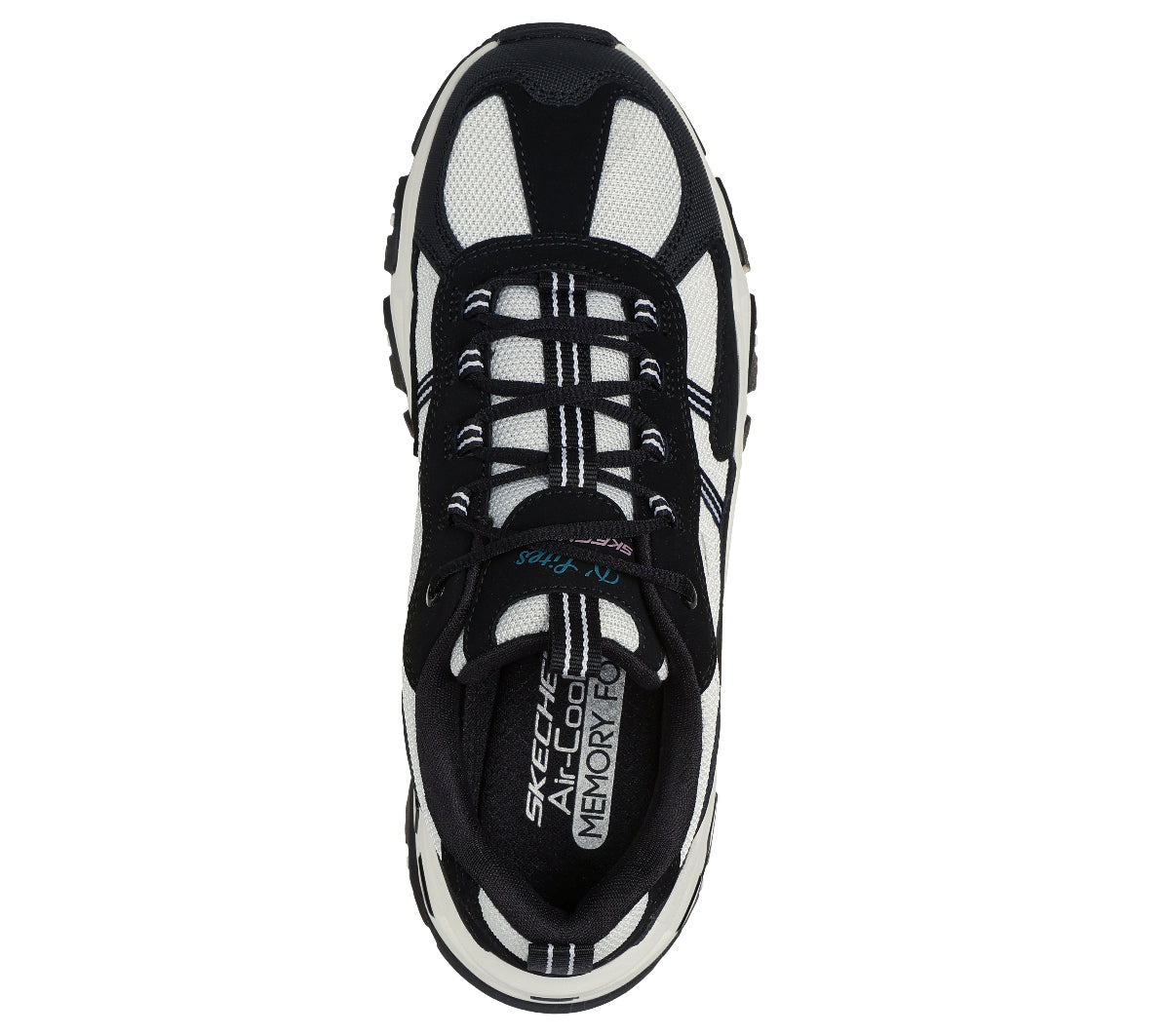 DLITE#BKW-BLACK LEATHER /SYNTHETIC/WHITE TRIM