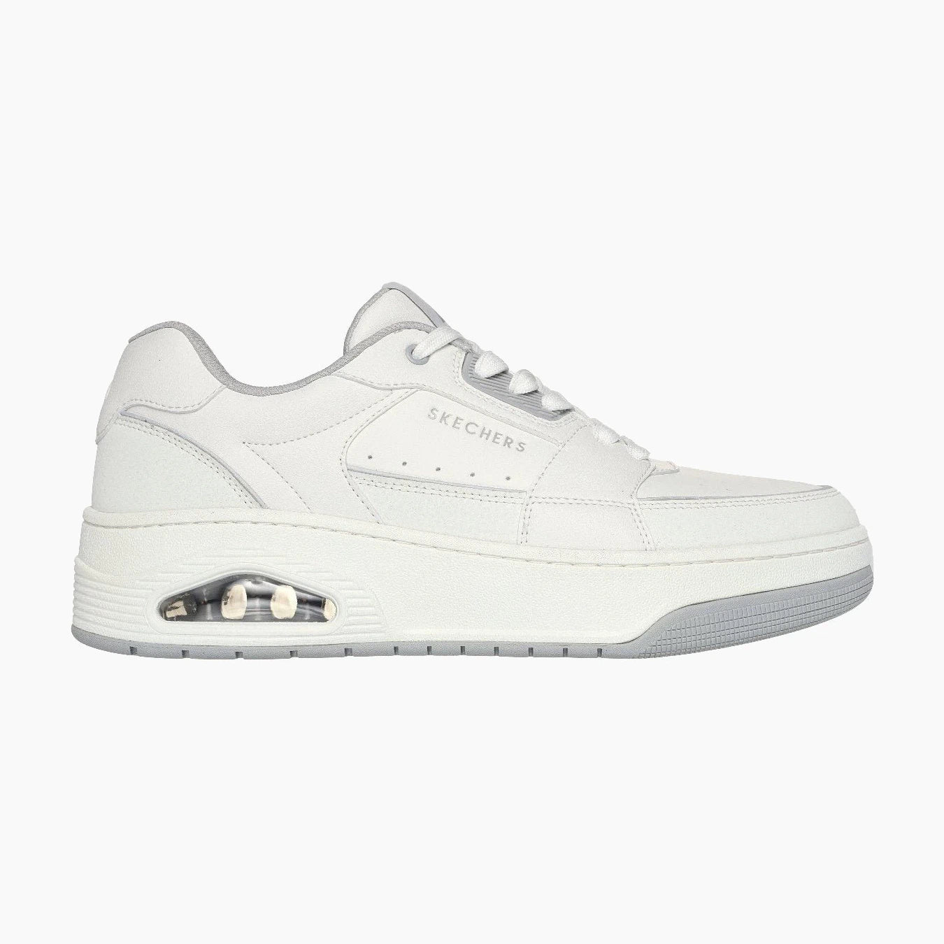 183140#WHT-WHITE LEATHER / DURALEATHER / GREY TRIM