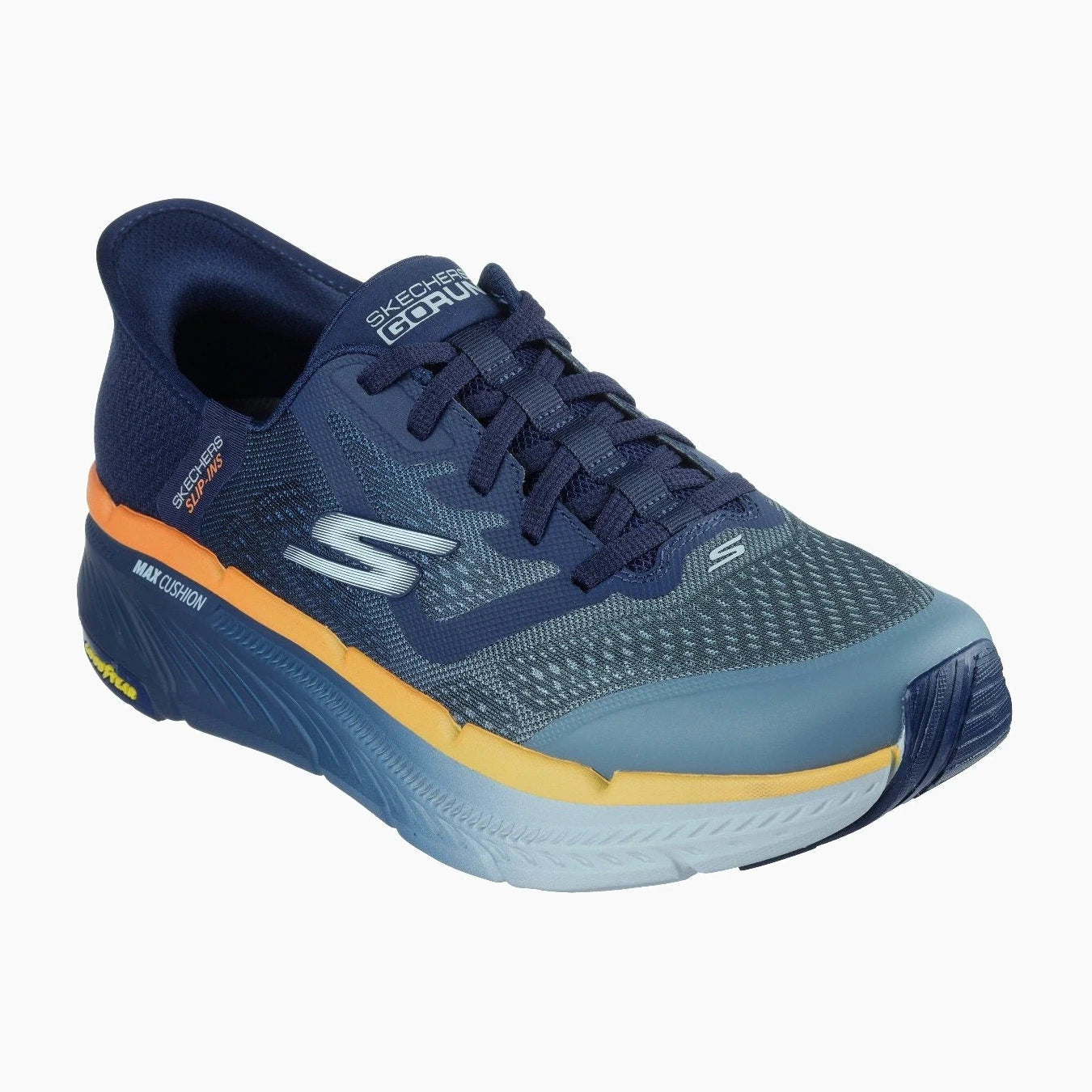 220526#NVOR-NAVY AND ORANGE TEXTILE/SYNTHETIC