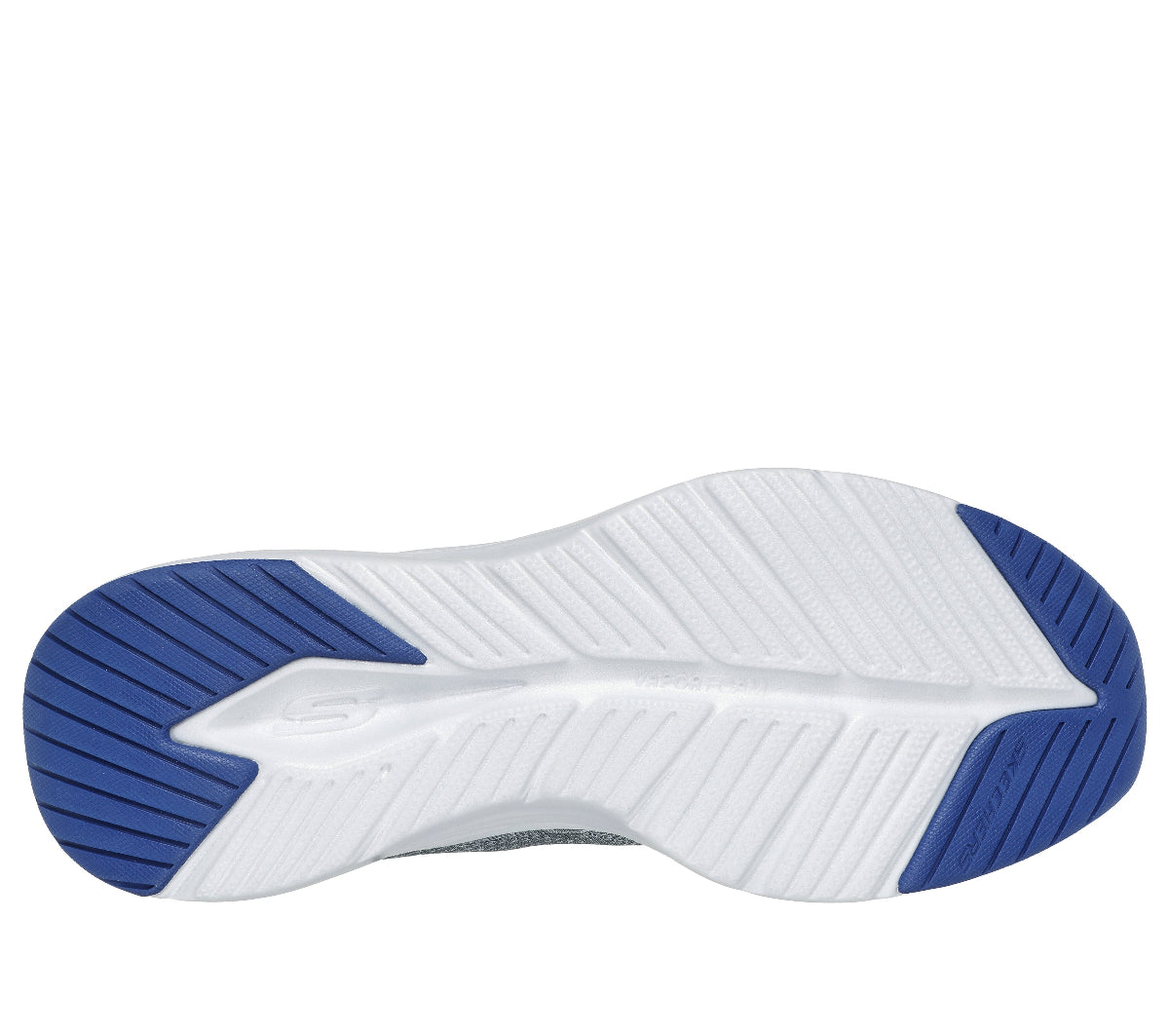 232626#GYBL-GRAY MESH/SYNTHETIC/BLUE TRIM