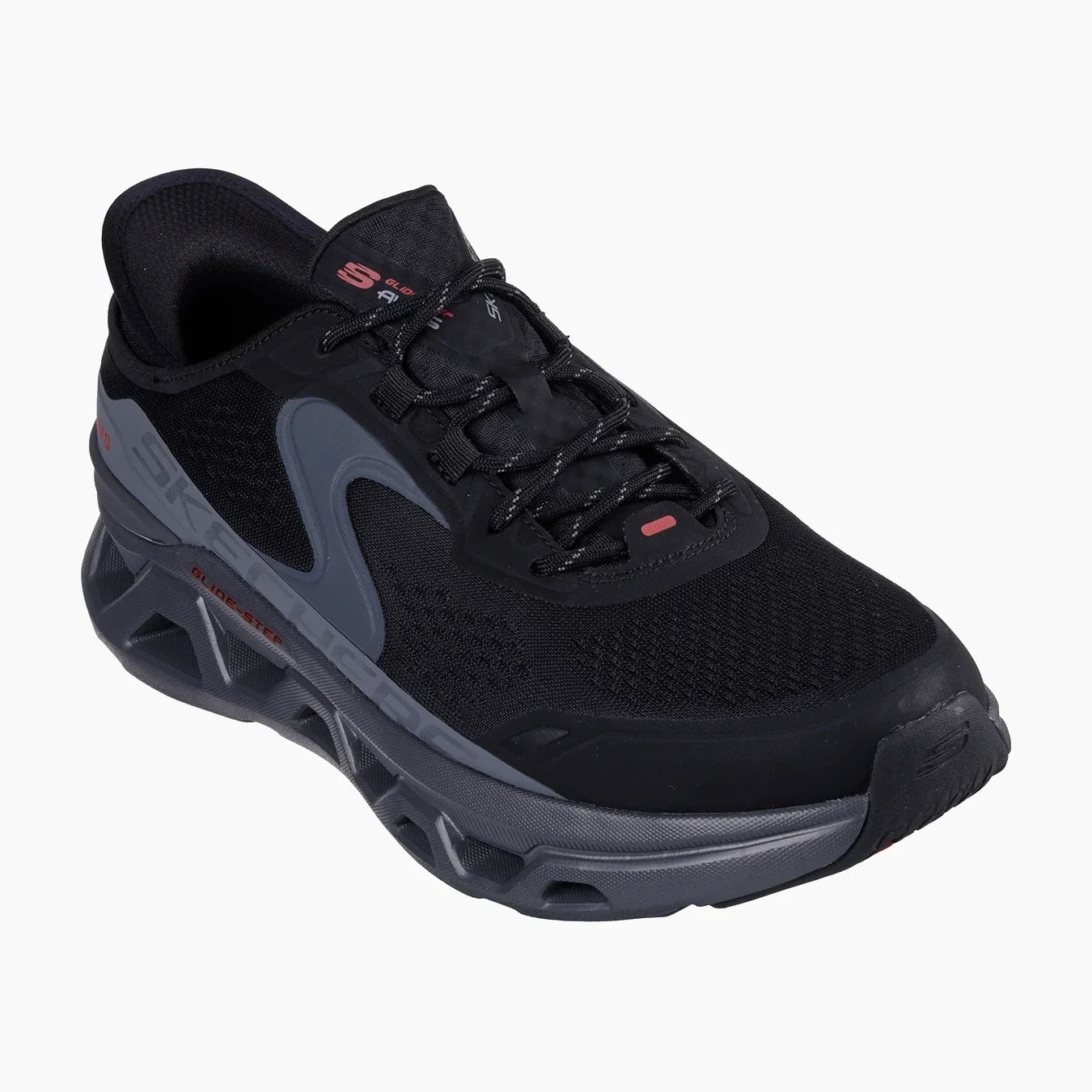232921#BKCC-BLACK HOTMELT/MESH/CHARCOAL TRIM