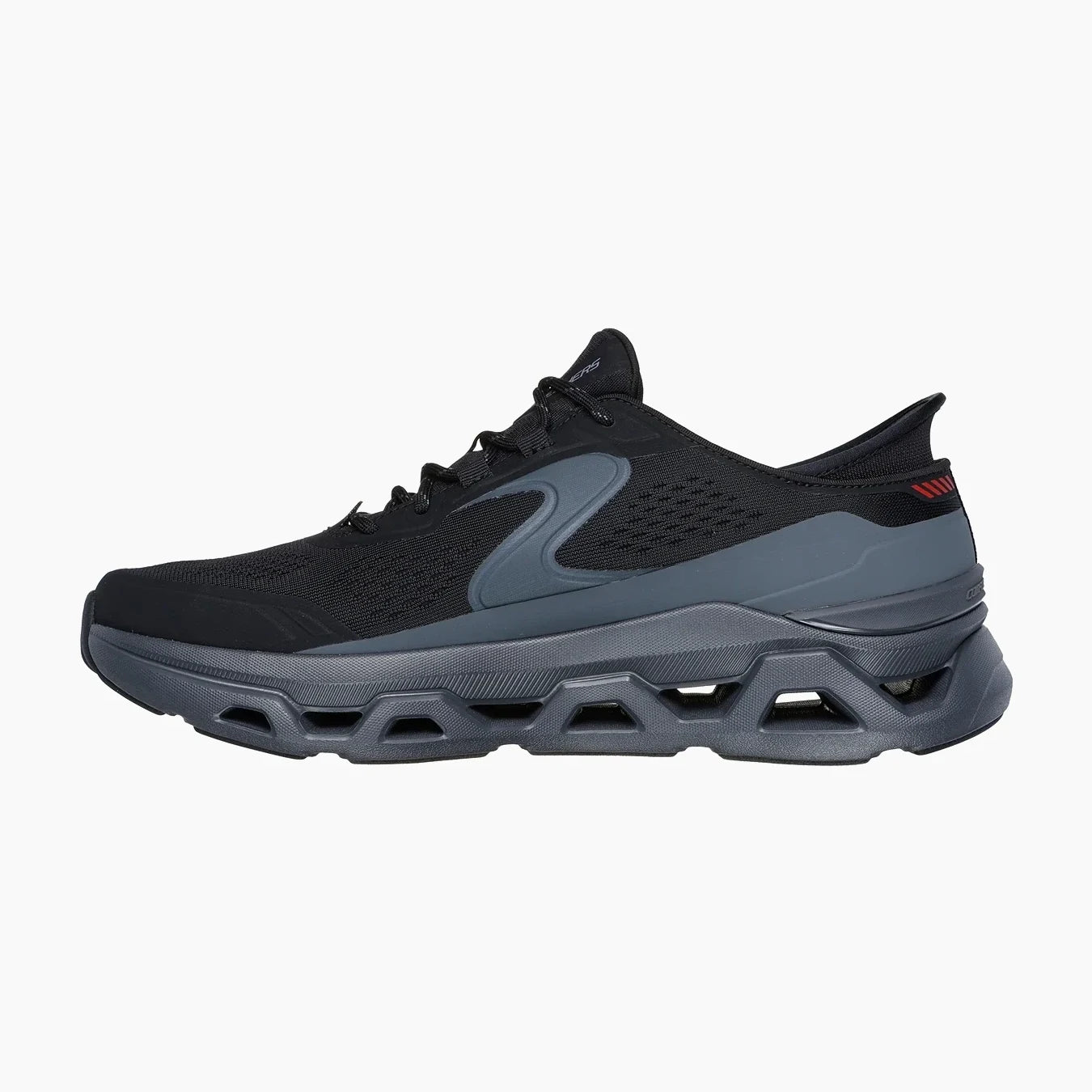 232921#BKCC-BLACK HOTMELT/MESH/CHARCOAL TRIM