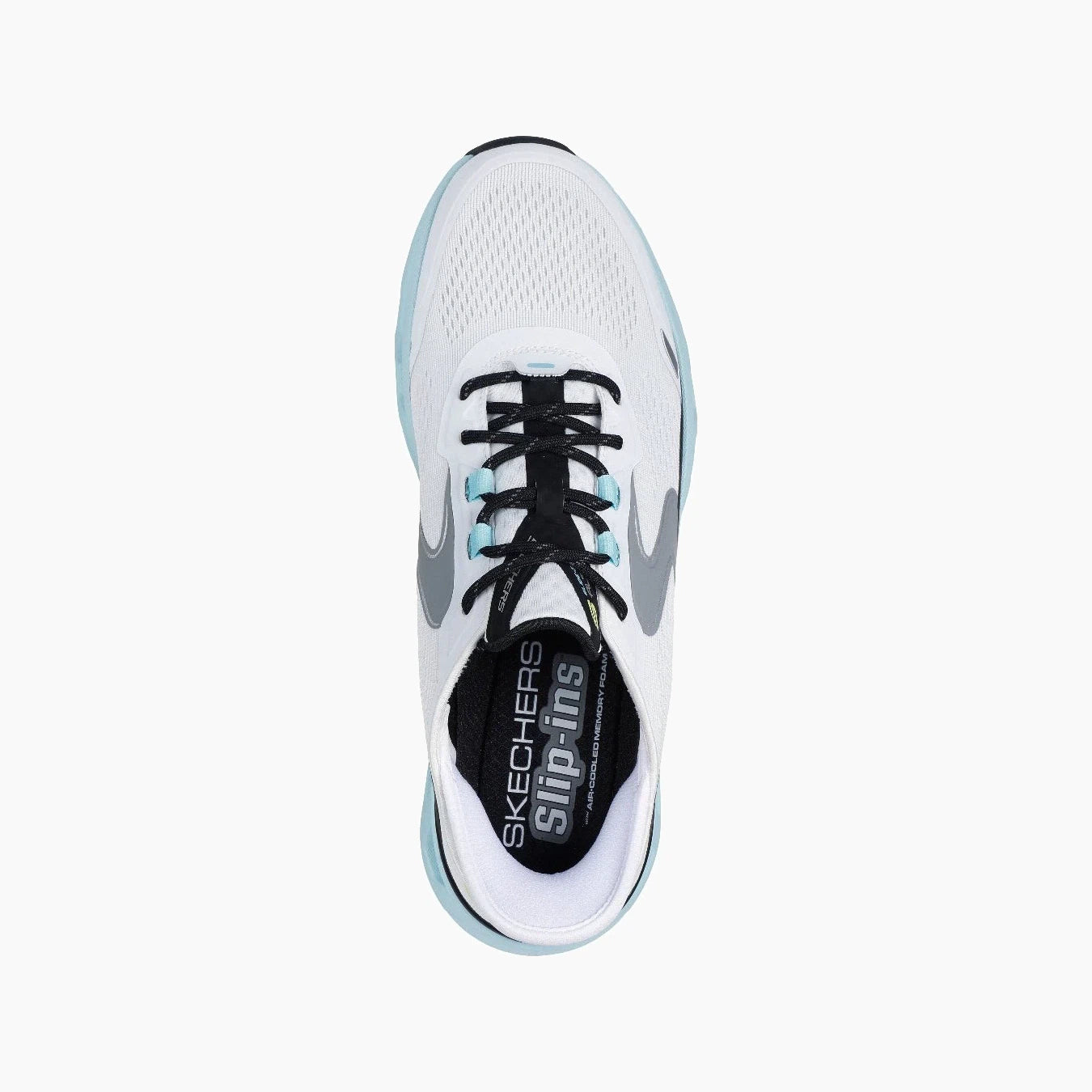 WBL-WHITE HOTMELT/MESH/BLUE TRIM