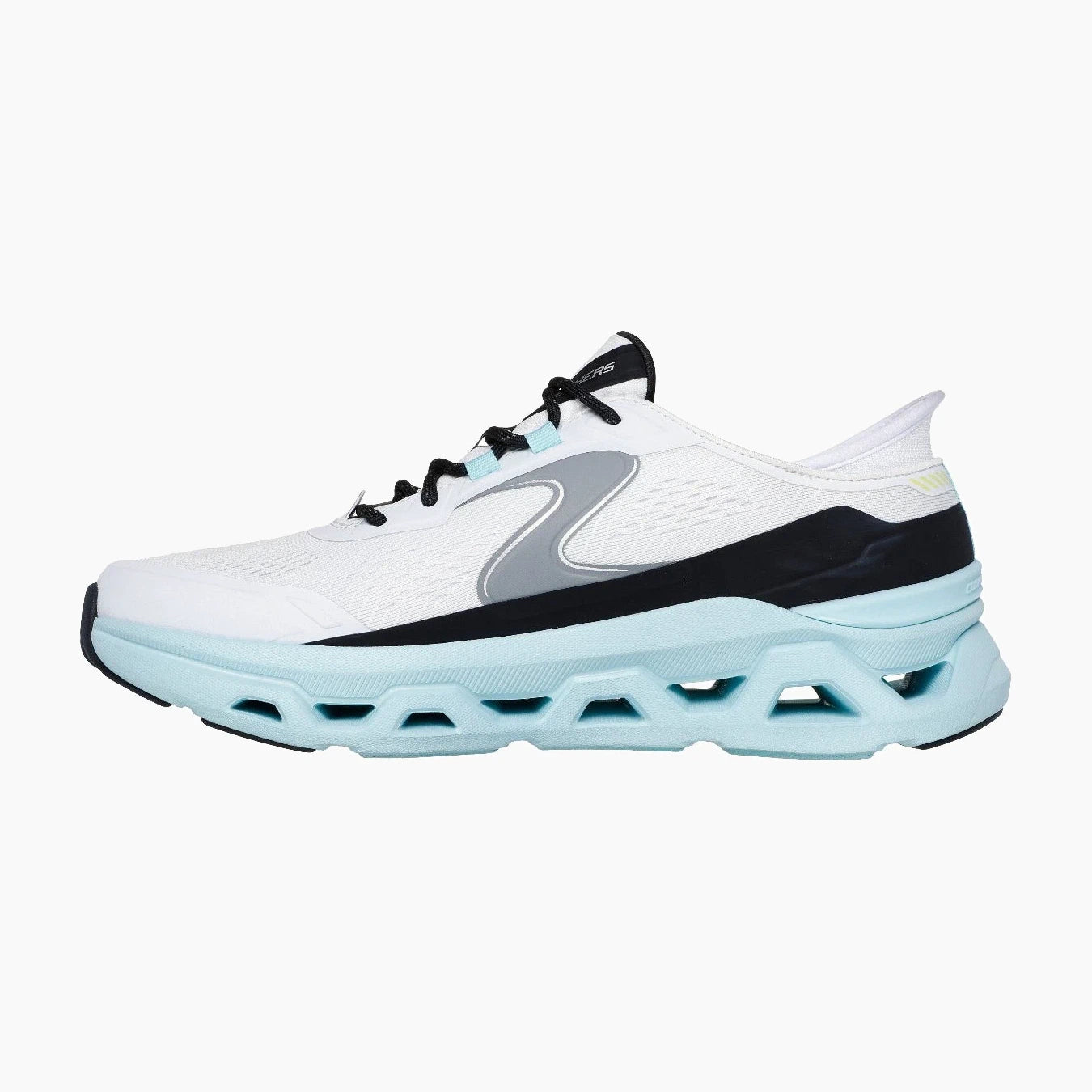 WBL-WHITE HOTMELT/MESH/BLUE TRIM