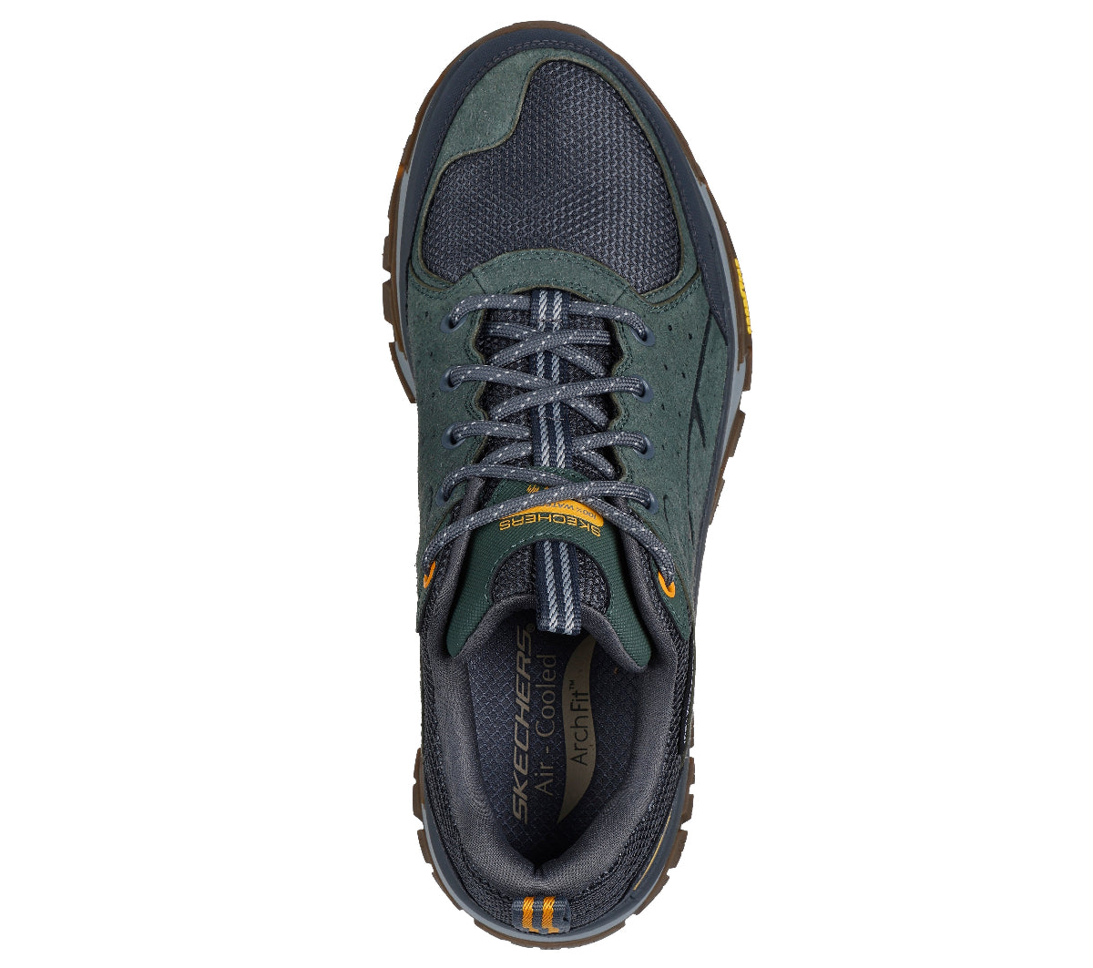 237688#GRN-GREEN LEATHER/MESH/TEXTILE