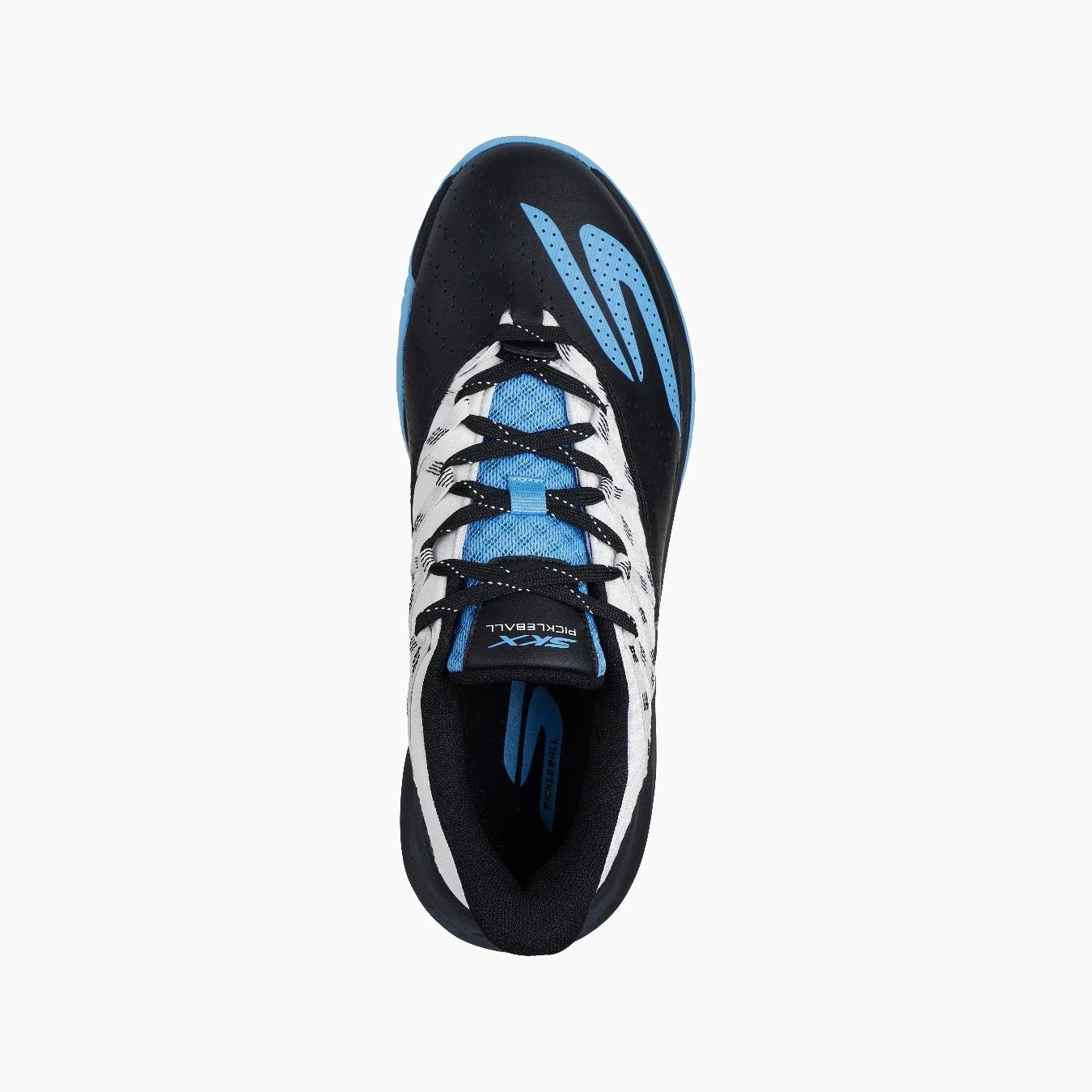 246110#WBKB-WHITE LEATHER/BLACK LEATHER/BLUE MESH