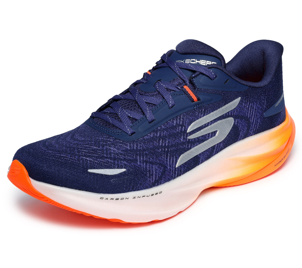 246200#NVOR-NAVY TEXTILE/ORANGE TRIM