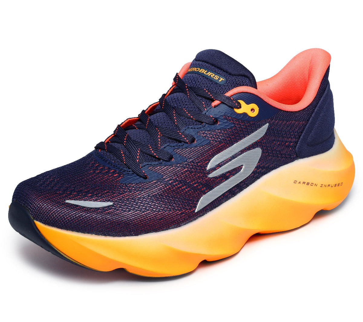 246210#NVOR-NAVY TEXTILE/ORANGE TRIM