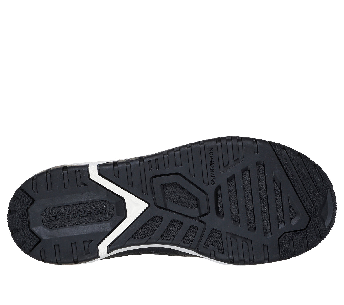 310231#BKRG-BLACK LEATHER/ROSE GOLD TRIM
