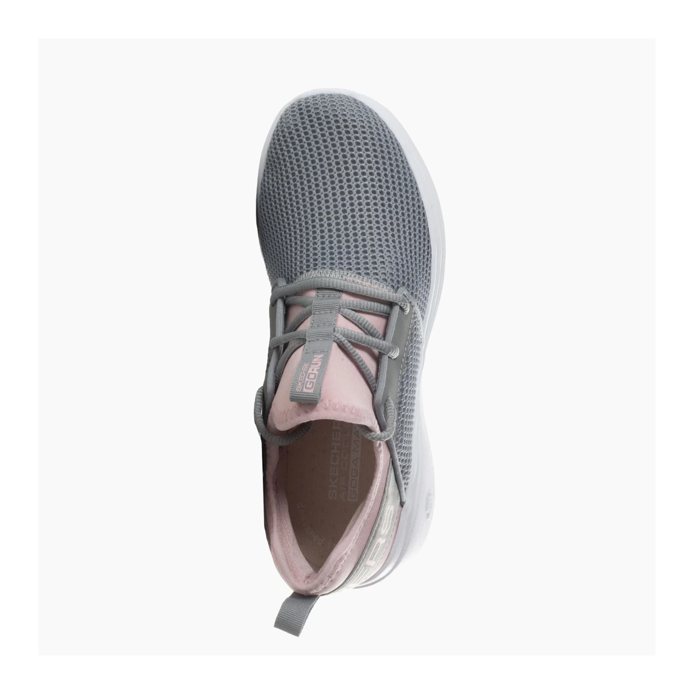 15103#GREY TEXTILE/LIGHT PINK TRIM