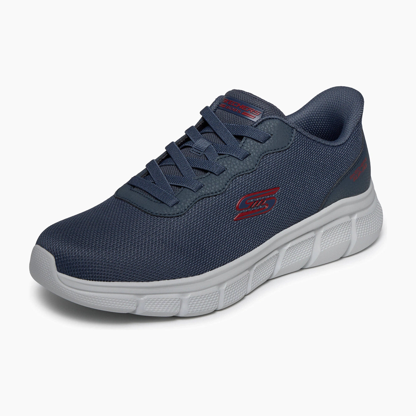 DKNV-DARK NAVY SUEDE/TEXTILE/TRIM