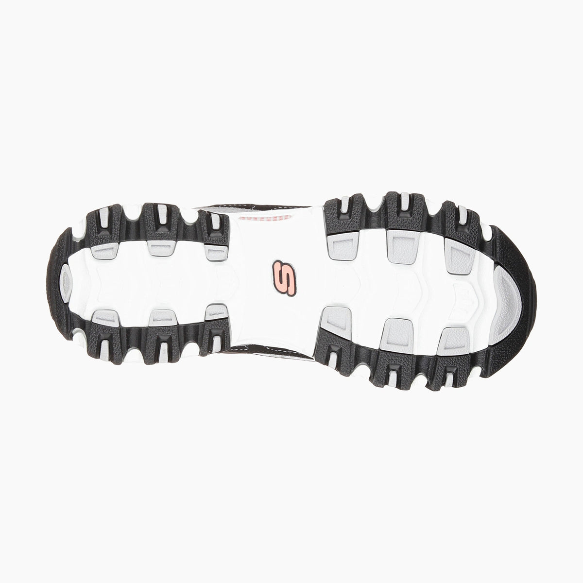 BKWG-BLACK LEATHER/GRAYMESH/SUEDE/WHITE&CORAL TRIM