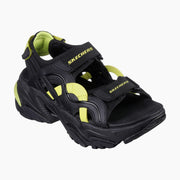 BKLM-BLACK AND LIME SYNTHETIC/TEXTILE