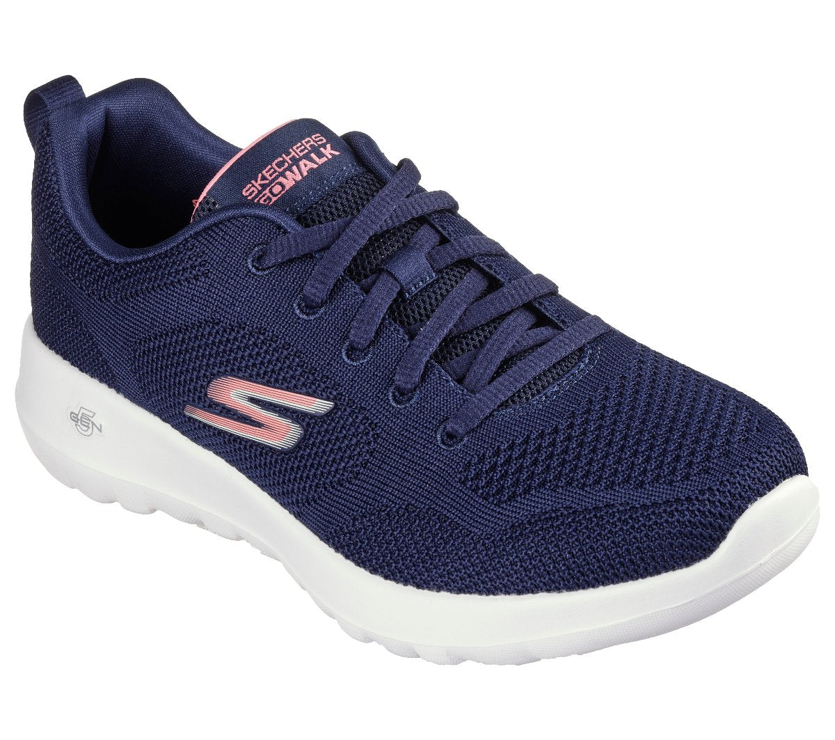 124640#NVPK-NAVY TEXTILE/PINK TRIM