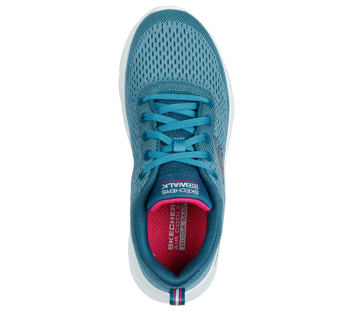 124830#TLHP-TEAL TEXTILE/HOT PINK TRIM