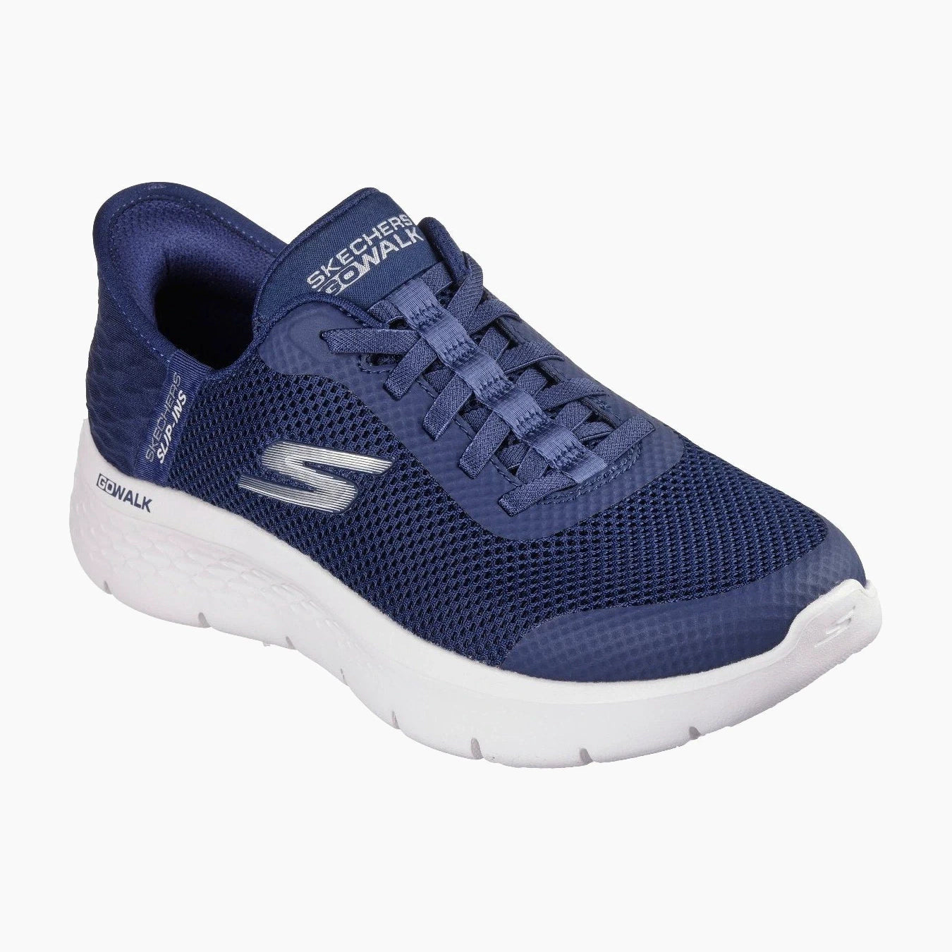 124836#NVW/NAVY TEXTILE/WHITE TRIM