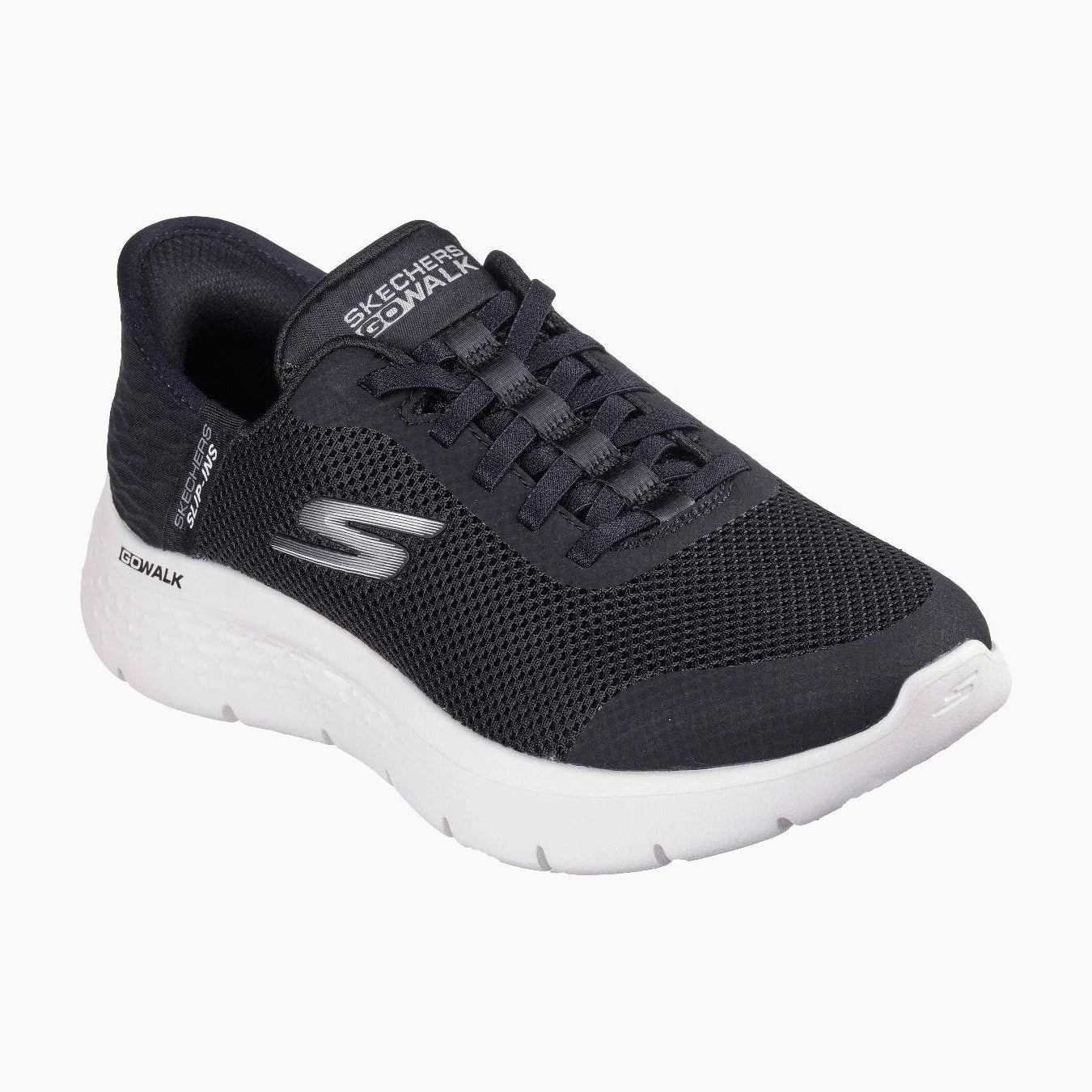 124836#BKW/BLACK TEXTILE/WHITE TRIM