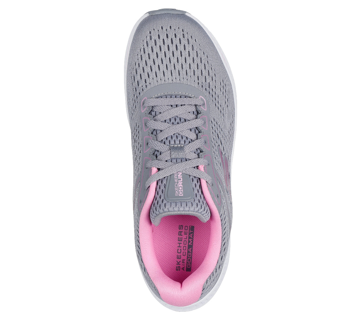 128607#GYPK-GRAY TEXTILE/PINK TRIM
