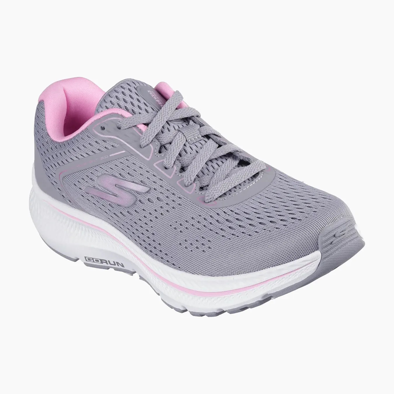 GYPK-GRAY TEXTILE/PINK TRIM