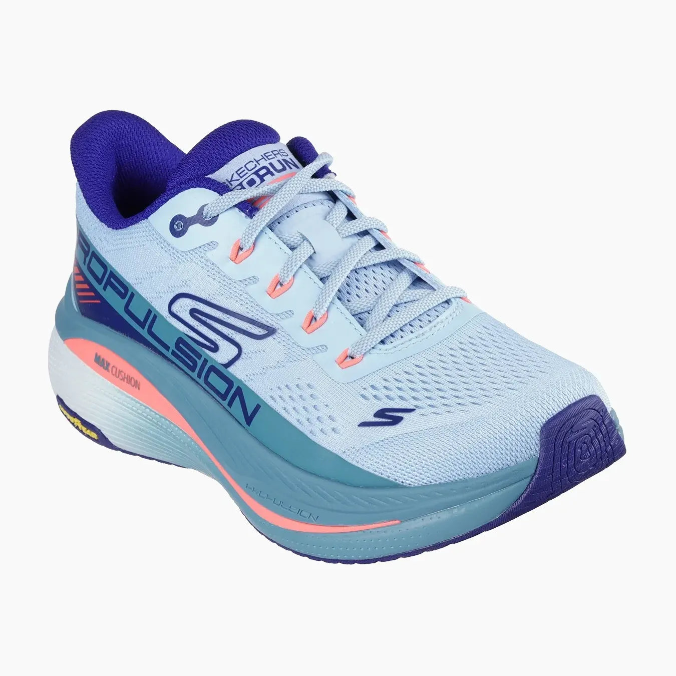 128901#LBNV-LIGHT BLUE TEXTILE/NAVY TRIM
