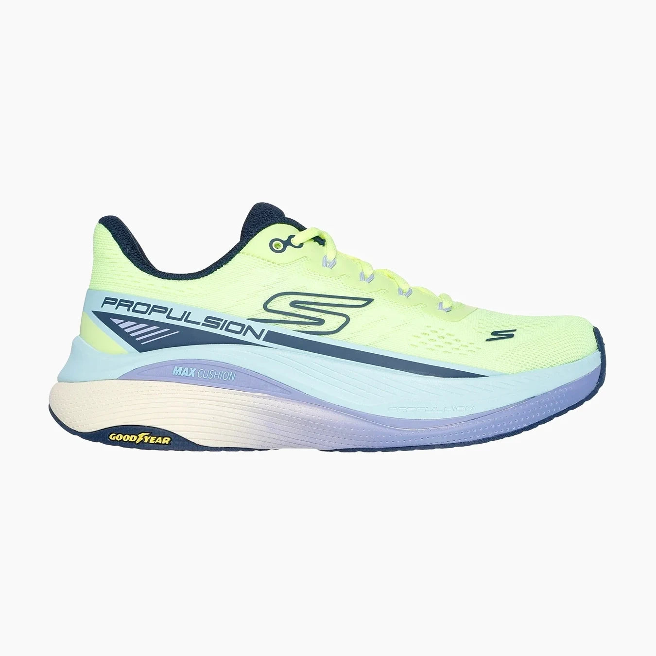 128901#LMNV-LIME TEXTILE/NAVY TRIM