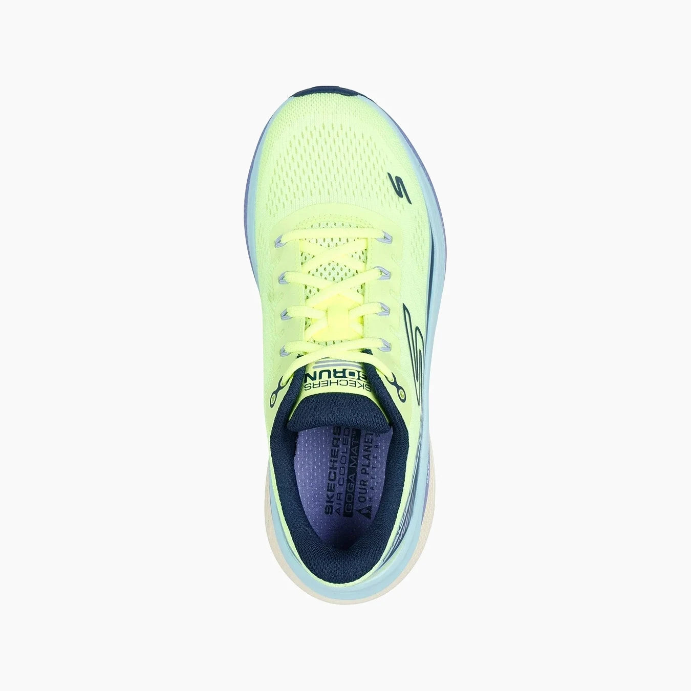 128901#LMNV-LIME TEXTILE/NAVY TRIM