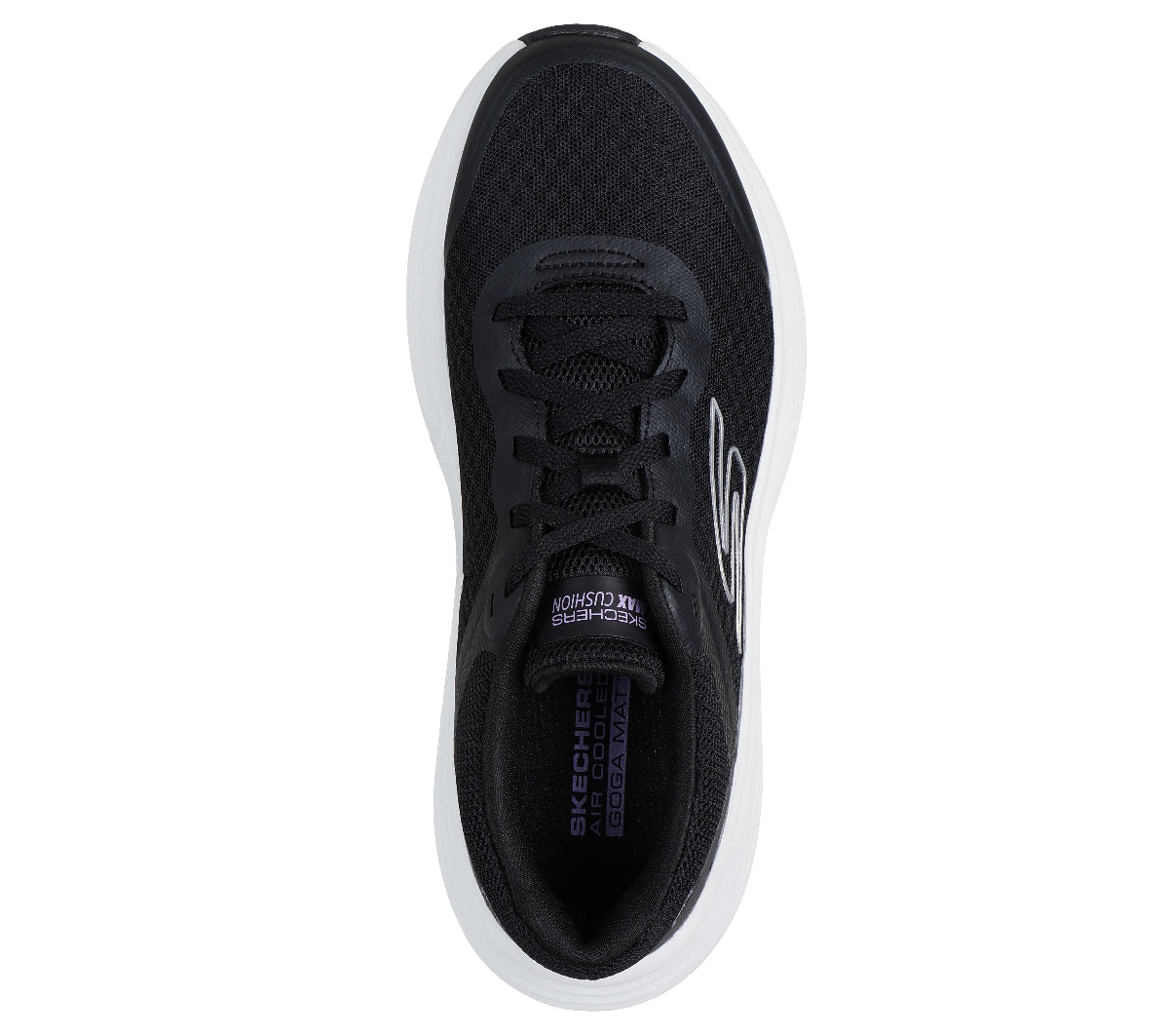 129470#BKW-BLACK TEXTILE/WHITE TRIM