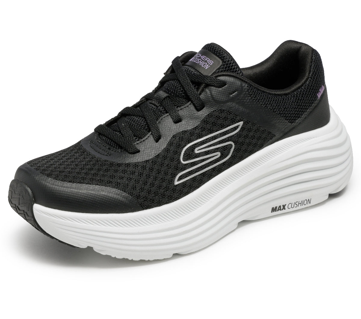 129470#BKW-BLACK TEXTILE/WHITE TRIM