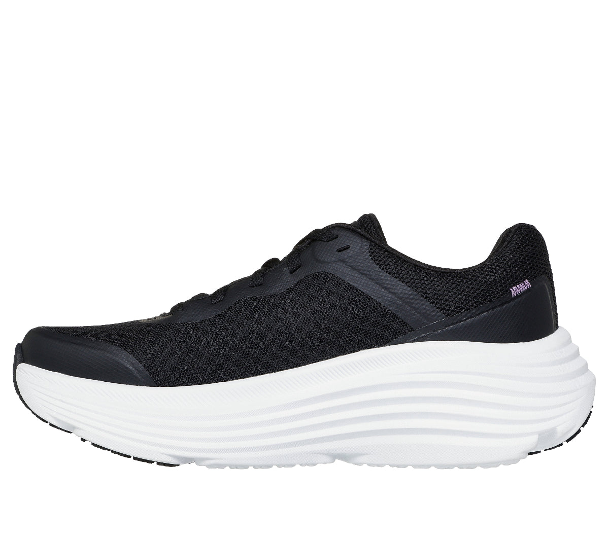129470#BKW-BLACK TEXTILE/WHITE TRIM