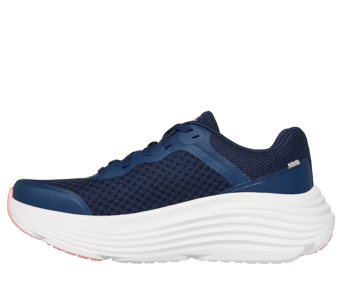 129470#NVPK-NAVY TEXTILE/PINK TRIM
