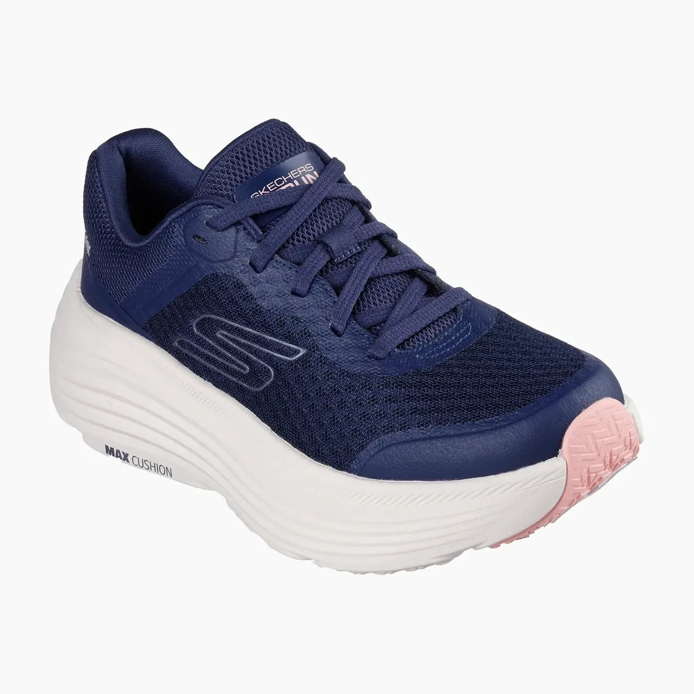 129470#NVPK-NAVY TEXTILE/PINK TRIM
