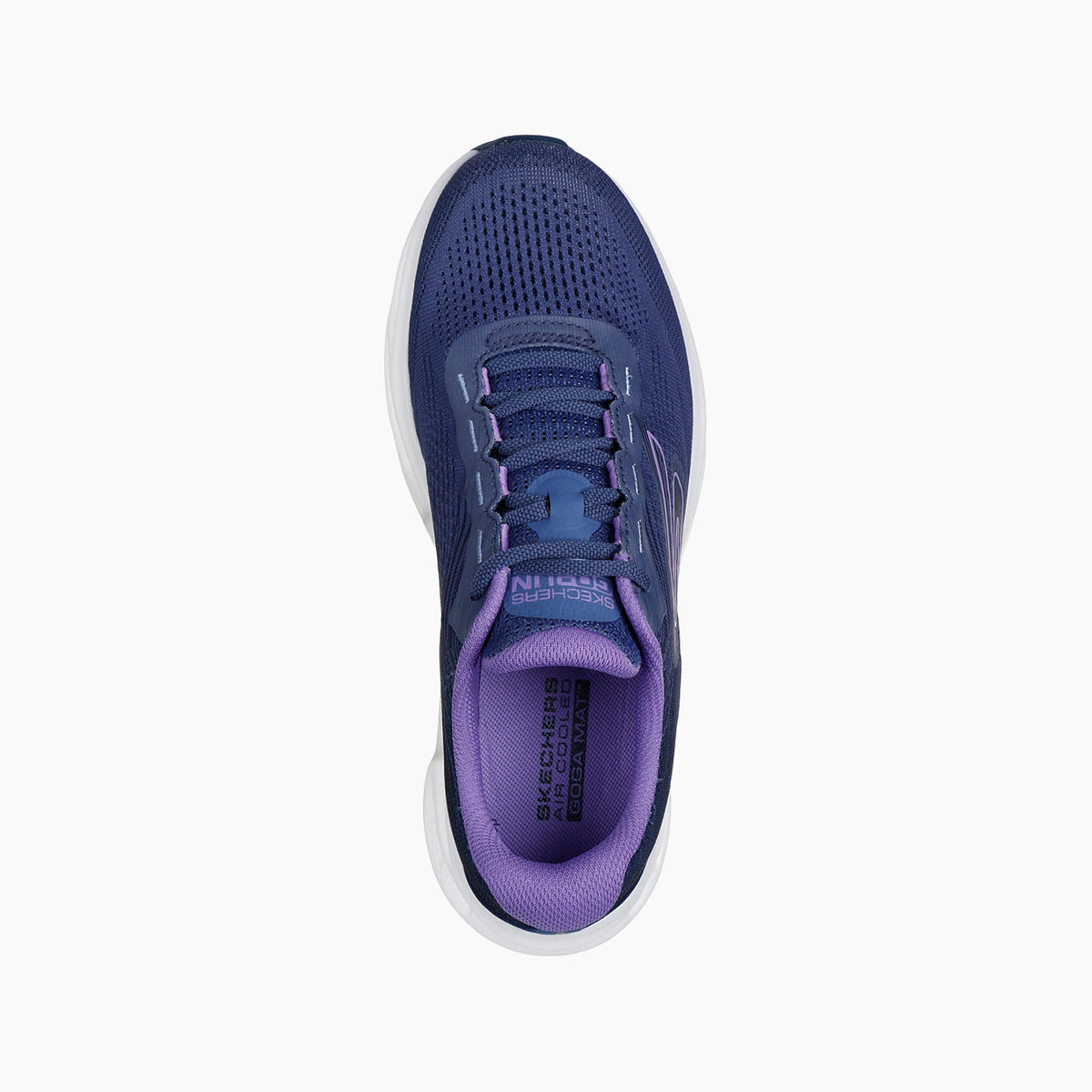 NVLV-NAVY TEXTILE/LAVENDER TRIM