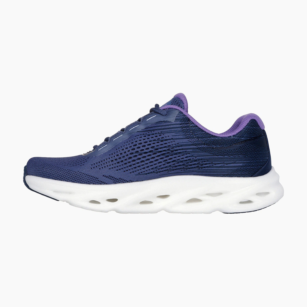NVLV-NAVY TEXTILE/LAVENDER TRIM