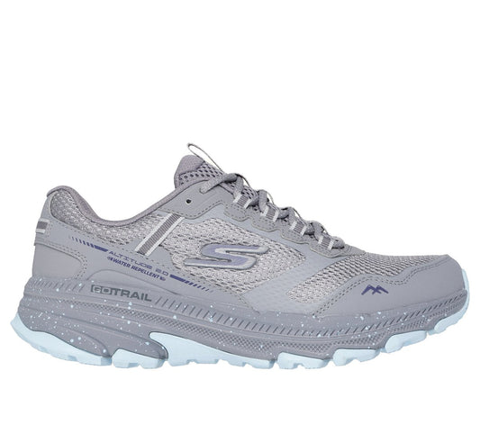 129525#GYBL-GRAY LEATHER/BLUE TRIM