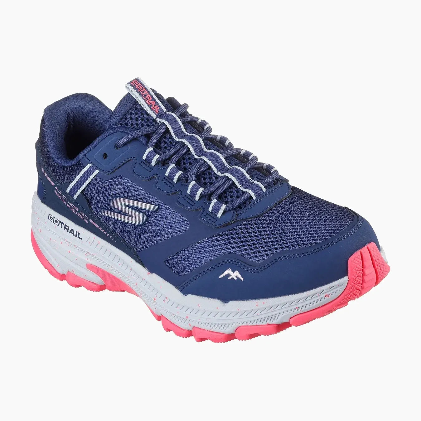 129525#NVPK-NAVY KNIT/PINK TRIM