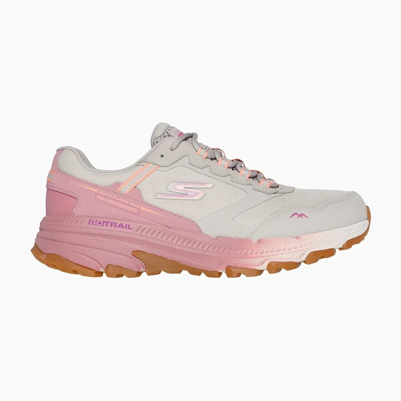 129526#NTPK-NATURAL LEATHER/PINK TRIM