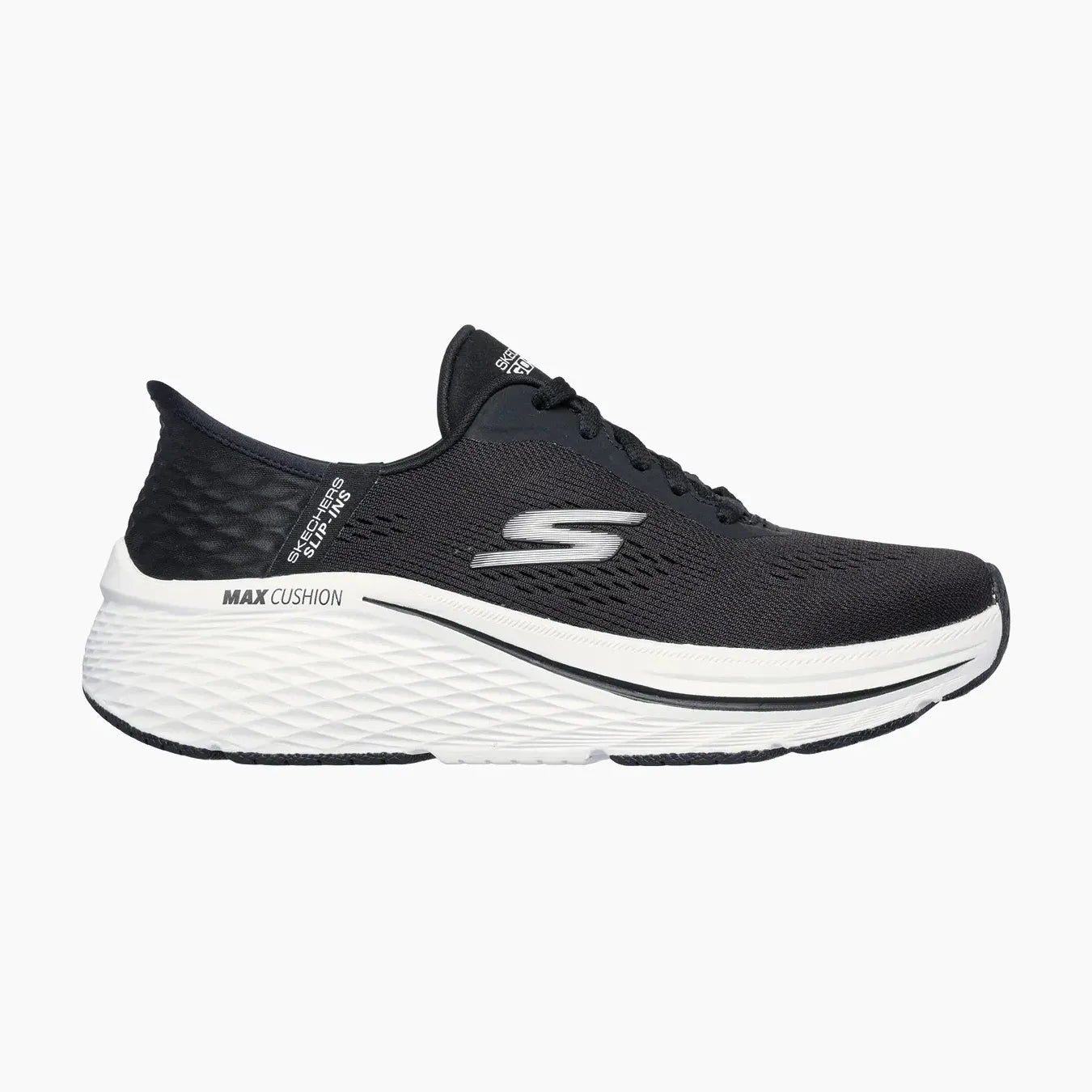 129606#BKW-BLACK TEXTILE/WHITE TRIM