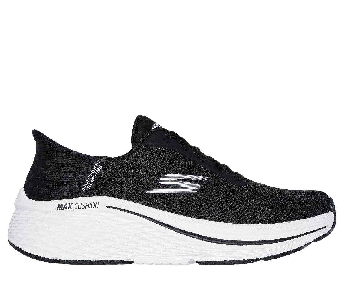 129606#BKW-BLACK TEXTILE/WHITE TRIM