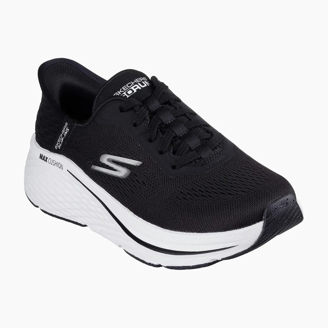 129606#BKW-BLACK TEXTILE/WHITE TRIM