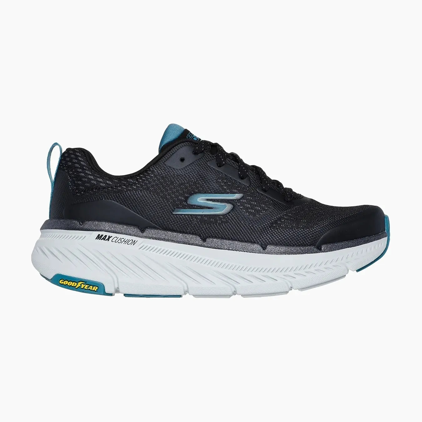 129700#BKTL-BLACK TEXTILE/TEAL TRIM
